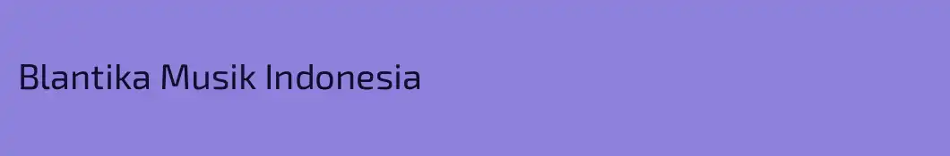 Blantika Musik Indonesia